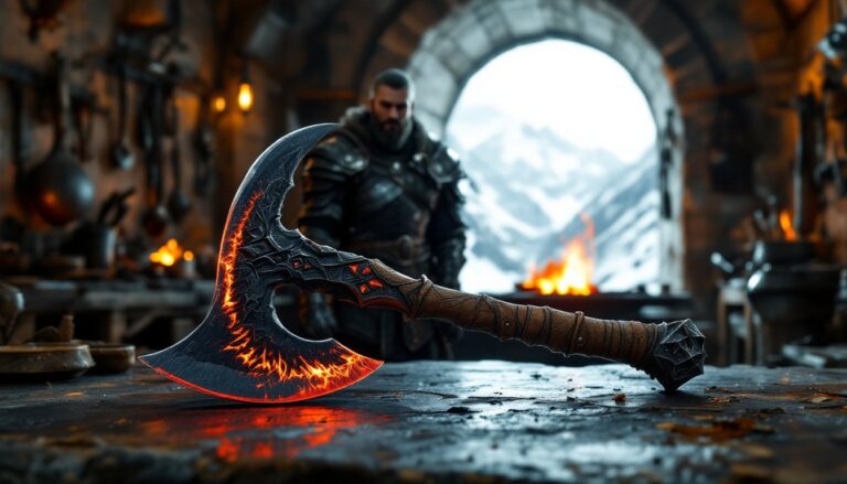 skyrim battle axe